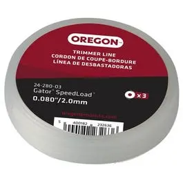 0.080-Inch SpeedLoad Trimmer Line – Light-Duty Cutting (3-Pack)