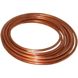 0.375-Inch O.D. Copper Refrigeration Tubing – 20-Foot Length
