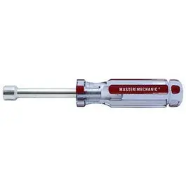 0.5-Inch Round Solid Nut Driver – 4-Inch Shaft for Tight Spaces