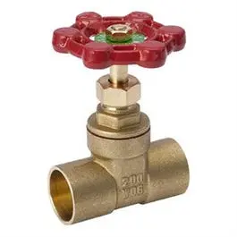 0.75″ NPT Forged Brass Gate Valve – Lead-Free Construction