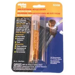 0.9-Ounce Leaded Non-Electrical Solder, 0.062-Inch Diameter