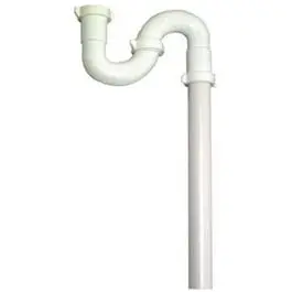 1-1/2-Inch O.D. Plastic Floor or Lavatory Drain Trap