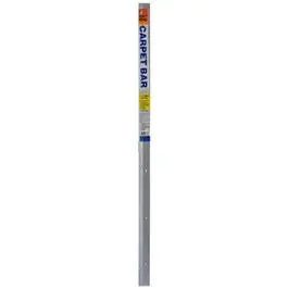 1-1/2″ × 72″ Hammered Silver Carpet Transition Bar