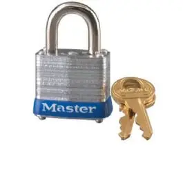 1-1/8 in Laminated Keyed Padlock – Heavy-Duty Construction
