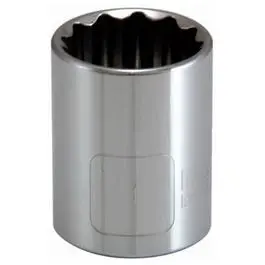 1/2-Inch Drive 1-1/8-Inch 12-Point Socket – High-Strength Impact-Resistant Tool