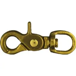 1/2-Inch x 2-5/8-Inch Bronze Trigger Snap Fastener