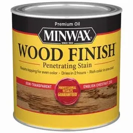 1/2-Pint English Chestnut Wood Finish Stain