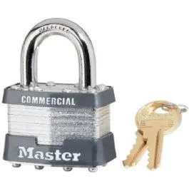 1-3/4 in Laminated Keyed Padlock – Weather-Resistant Build