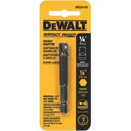 1/4-Inch Hex Shank to 1/4-Inch Socket Adapter