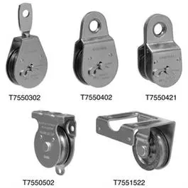 1.5-Inch Fixed-Eye Heavy-Duty Steel Pulley – Durable Single-Sheave Design