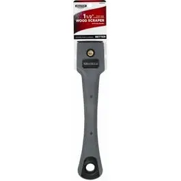 1.5-Inch Four-Edge Soft-Grip Scraper – No File Edge, Ergonomic Design