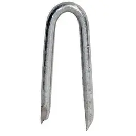 1.5-Inch Hot-Dipped Galvanized Fence Staples – 1-Pound Box