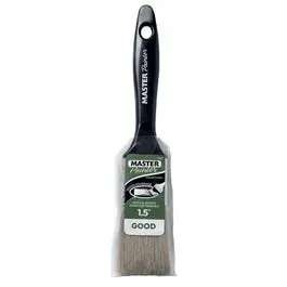 1.5-Inch Natural China Bristle Paint Brush for Detail Work