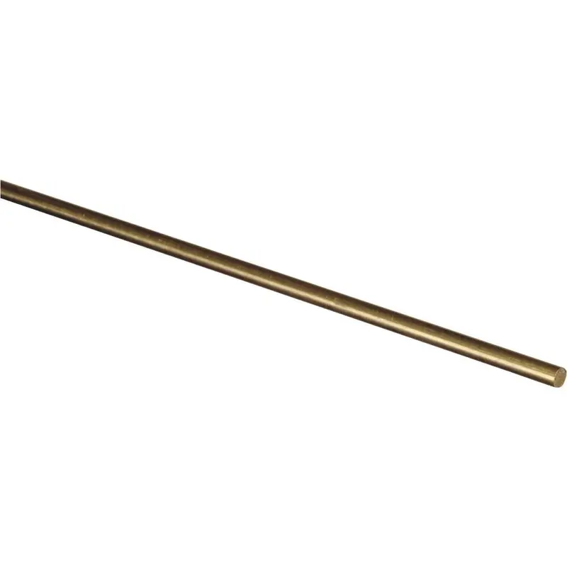 1/8″ Diameter x 3 ft Solid Brass Round Rod