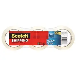 1.88-Inch Shipping Packaging Tape – 54.6-Yard Roll (3-Pack)