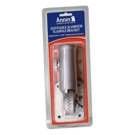 1-Inch Cast Aluminum Multi-Angle Flag Pole Bracket – Heavy-Duty Mounting