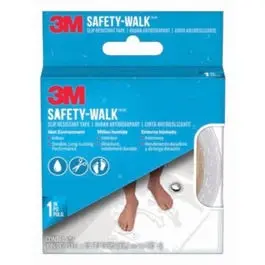 1-Inch Clear Non-Skid Floor Tape – Durable, UV-Resistant, 15-Foot Length