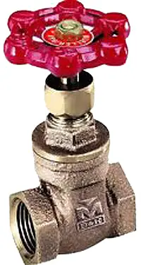 1″ NPT Lead-Free Brass Gate Valve – Heavy-Duty Forged Design