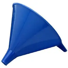 1-Pint Heavy-Duty Poly Funnel for Precision Pouring