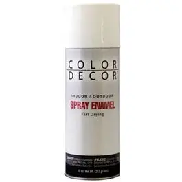 10-Ounce Satin White Interior/Exterior Spray Paint – Fast-Drying Aerosol