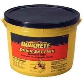 10-Pound Quick-Setting Hydraulic Cement – Fast-Cure Repair Compound