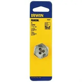 #10 x 24 NC Machine Screw Hex Die – Fine-Thread Cutting Die