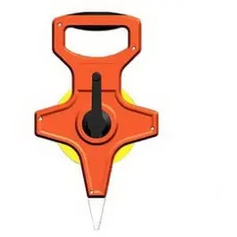 100-Foot High-Visibility Fiberglass Open-Reel Tape Measure