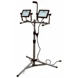 10,000-Lumen LED Tripod Work Light – 6-Foot Adjustable Height