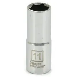 11mm 6-Point Metric Deep Well Socket – 3/8-Inch Drive