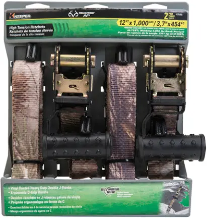 12-Foot Ratchet Tie-Down Strap – 1,000 lb Capacity