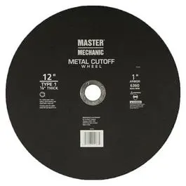 12-Inch Metal Portable Cutoff Wheel for Angle Grinders