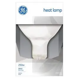 125-Watt Infrared Heat Lamp Bulb with Reflector