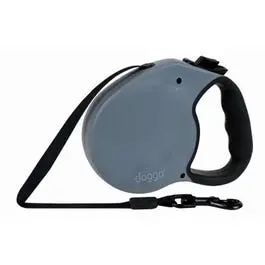 13 ft Retractable Dog Leash for Small Breeds – Gray