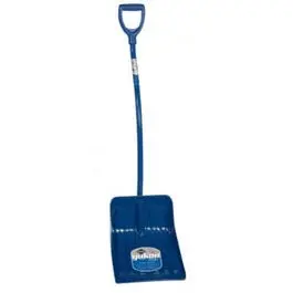 16.75-Inch Aluminum Ergonomic Snow Shovel with D-Handle