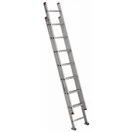16-Foot Aluminum Extension Ladder – Type III Duty Rating, 200 lbs Capacity