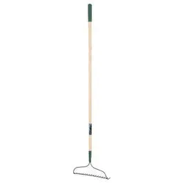 16-Tine Bow Rake with Ergonomic Cushion Grip