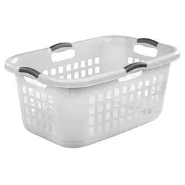 2-Bushel Heavy-Duty Laundry Basket with Reinforced Handles
