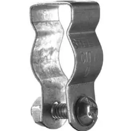 2-Inch Conduit Hanger with Carriage Bolt and Lock Nut Assembly