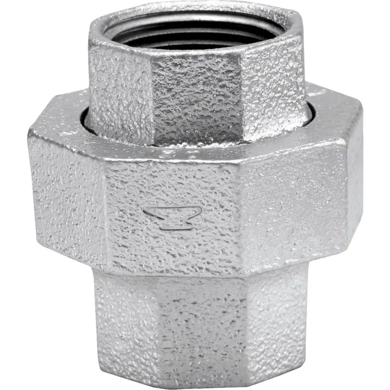 2-Inch x 2-Inch FPT Galvanized Malleable Iron Union