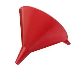 2-Quart Polyethylene Funnel with Wide Mouth