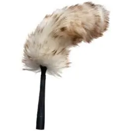 20-Inch Flexible Wool Duster with Bendable Handle