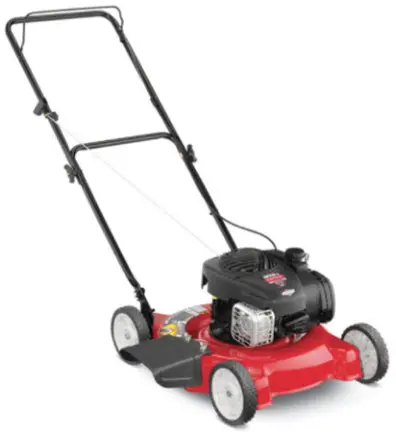 20-Inch Gas-Powered Push Lawn Mower with 125cc Briggs & Stratton Engine