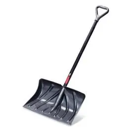 20-Inch No-Stick Snow Pusher & Shovel – Ergonomic Design