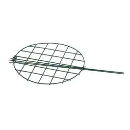 20 x 14-Inch Green Steel Grow-Thru Plant Support Ring