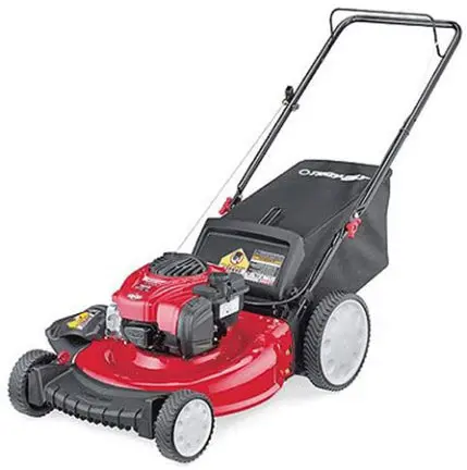 21-Inch Push Lawn Mower with Grass Bag – 140cc OHV Briggs & Stratton Engine