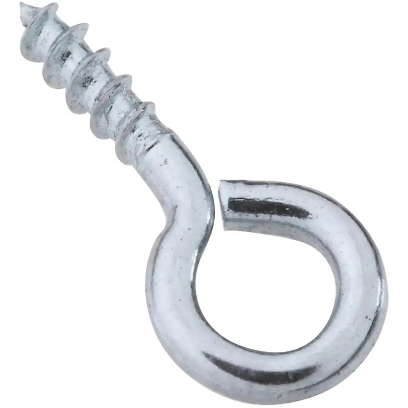 #217-1/2 Zinc-Plated Small Screw Eye – Pack of 14