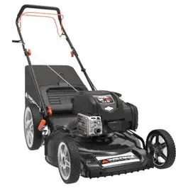 22-Inch Gas-Powered Lawn Mower with 163cc Briggs & Stratton Engine and 3-in-1 Cutting System