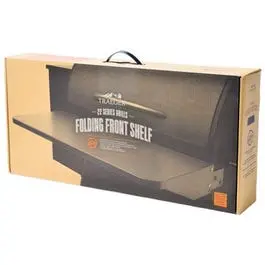 22 Series Folding Front Grill Shelf – 12.5″ × 26″ × 4″ Compact Design