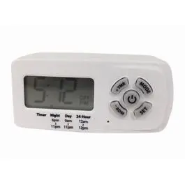 24-Hour Digital Timer – Preset Programmable Outlet Timer with LCD Display