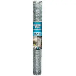 24-Inch Wide × 10-Foot Long Galvanized Hardware Cloth Fence